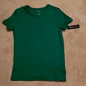 Jones New York T shirt Size M Green